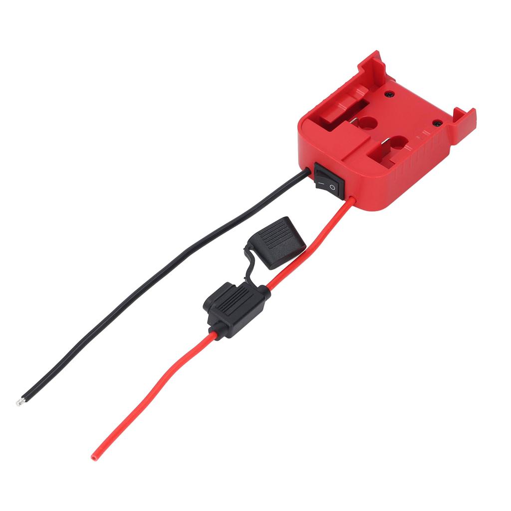18V Battery Adapter and DC Power Cable with 3x30A Fusing Wiring Terminal for Mini