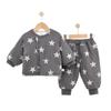 Cozy Winter Cotton Quilted Two-Piece Suit for Kids