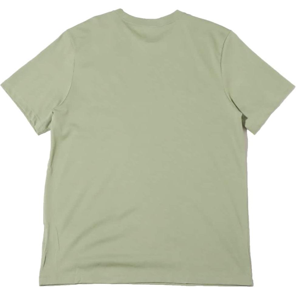 Nike Logo Embroidered Round Neck Pullover Short Sleeve T-Shirt Unisex T-Shirts Oil-Green AR4999-386