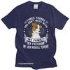 Retro Jack Russell Terrier Tshirt Three Things You Dont Mess With Oversized Cotton TShirt Aesthetic Dog Owner Camisa Tee Shirt