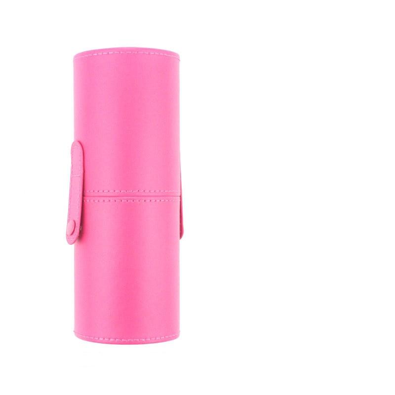 Cup Case Box for Make up Brush Pen PU Leather Makeup Storage Holder Cosmetic