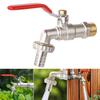 Quick Open Faucet Anti Leaking Brass Single Cold External Thread Washing Machine Faucet Water Tap
