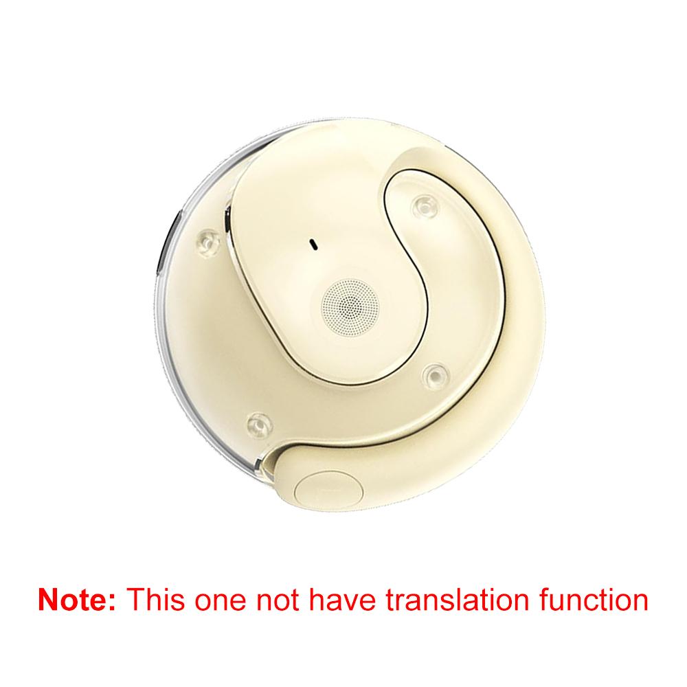 144-Language AI Translator Headphones Bluetooth 5.3 Wireless IPX7 Waterproof Real-Time Two-Way Translation for Global Business