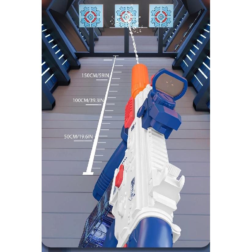SCAR Electric Automatic Submachine M416 Water Gun Summer Outdoor Beach Firing Shooting Game Water Fight Toy for Children Gifts