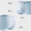 Duoduomian Yu Shi Collection Herren Antibakterielle Baumwoll-Boxershorts