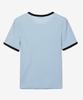MIND BRIDGE WOMEN [W] Ribbed Color Block Slim Fit T-Shirt - 2 Colors Myts3203