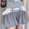 Punk Engelsflügel Hüftgürtel Verstellbare Hüftkette Damen Hüftketten für Party-Kostüm