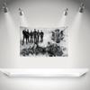 L-Linkins Park Flag Rock Music Band Banner HD Printing Tapestry Exhibition, Music Band Fans, Garage Decor