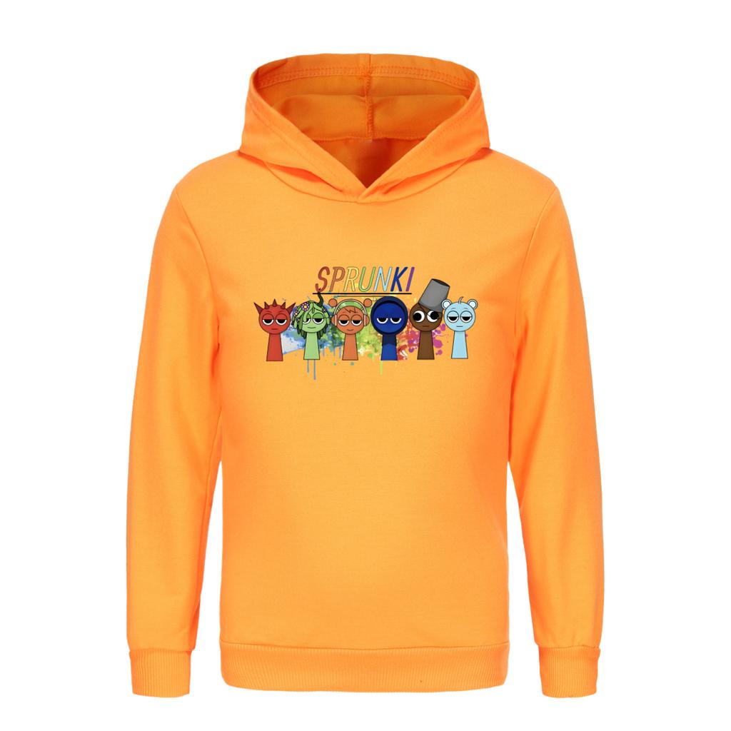 Dziecięca bluza z kapturem 3D Sprunki sweterek dziecięcy