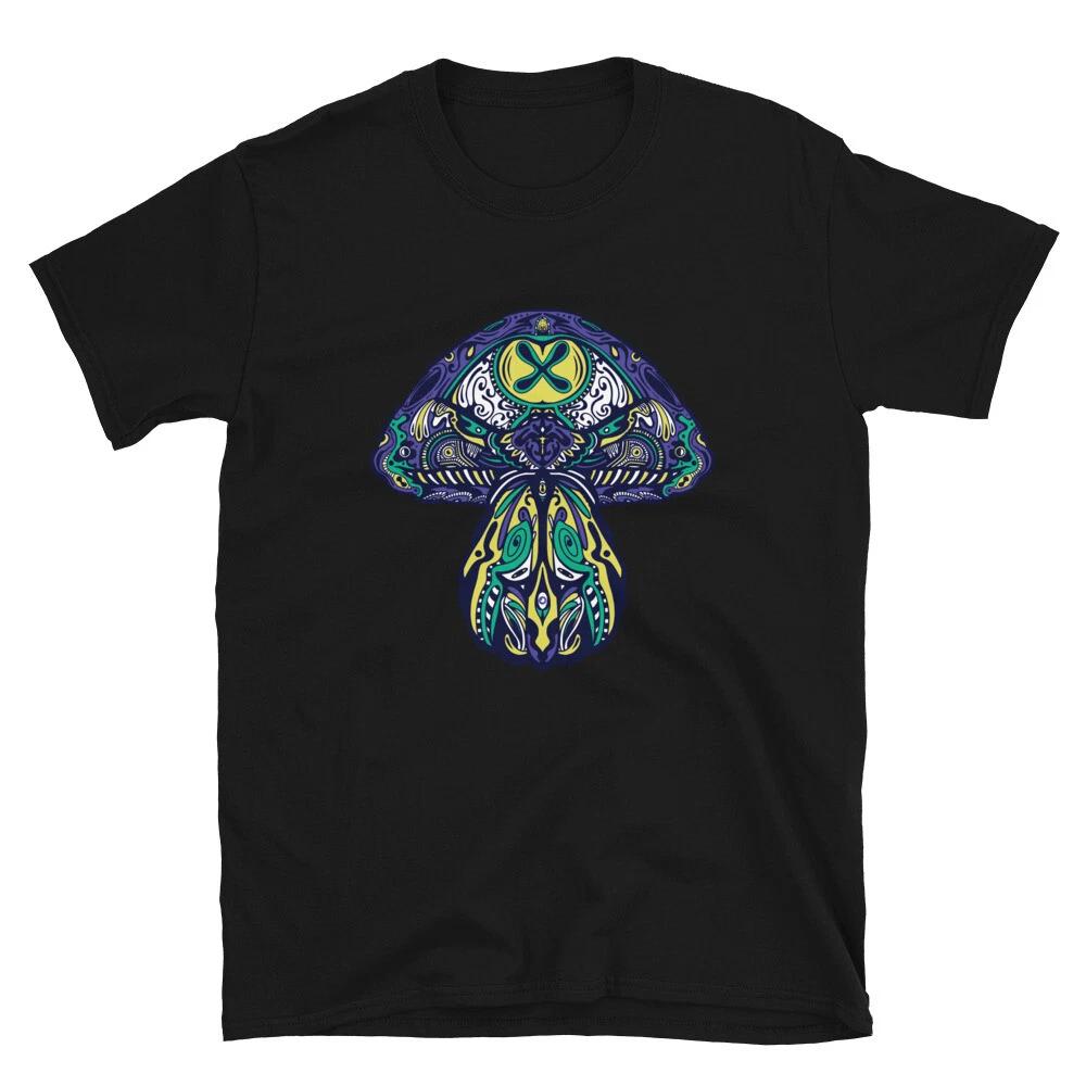 Cat Psychedelic T-Shirt S