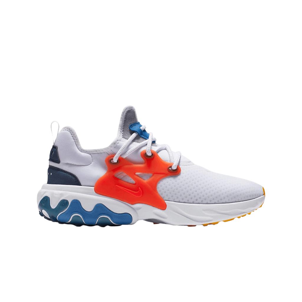 Nike React Presto White Habanero Red Obsidian