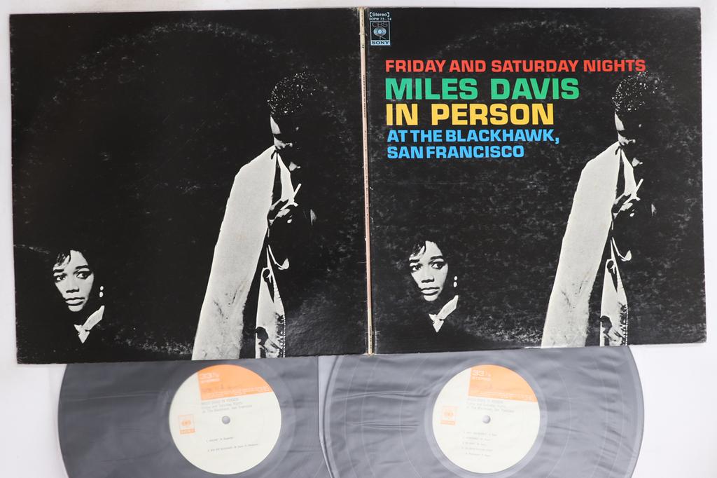 LP Record MILES DAVIS - In Person Friday & Saturaday Nights SOPW7374 CBS SONY Japan Jazz Used