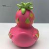 Creatieve Figuur voor Slaapkamer Whimsical Watermeloen & Pitahaya Eend Figuur, Grappig Hars Beeldje, Schattige Dierlijke Verzamelobjecten Bureau Decoratie Huis
