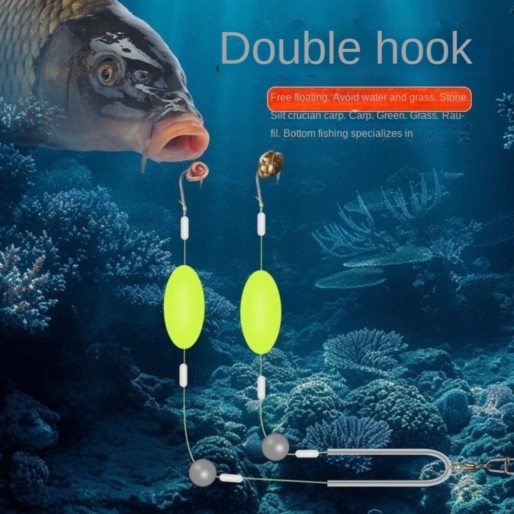 1pc suspension Fishing Hair Rigs hook Anti bottom Carp Rigs fishing lure Fishing Tackle
