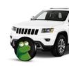 1pc Frog Print Car Spare Tire Protection Cover, Suitable For 14 Inch, 15 Inch, 16 Inch, And 17 Inch Tires, Suitable For Jeeps, T