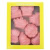 16pcs Birthday Cookie Mould Biscuit Fondant Embosser Stamp for Wedding Party Plastic Cake Decorating Baking Tool