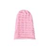 Pullover Hat with Pleats for Skiing, European and American Outdoor Autumn and Winter Knitted Hat, Women's Cuffed Red Wool Hat