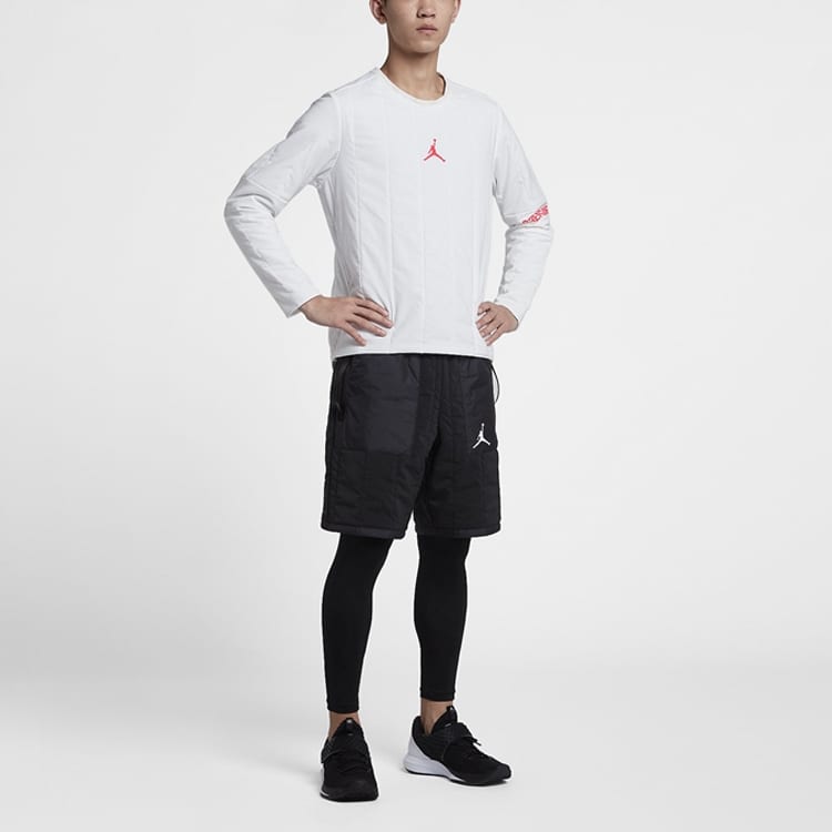 Jordan Air Jordan 23 Sweatshirts Men's White Crew Neck Moderate Regular AJ1055-100