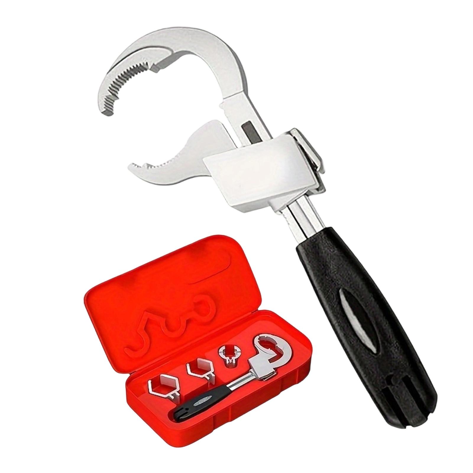 Adjustable Sink with Teeth – Multi-Purpose Plumbing Tool for Faucet and Sink Installation one size