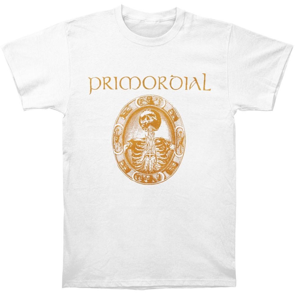 

Men s Primordial Redemption at the Puritan s Hand White T-shirt White XL