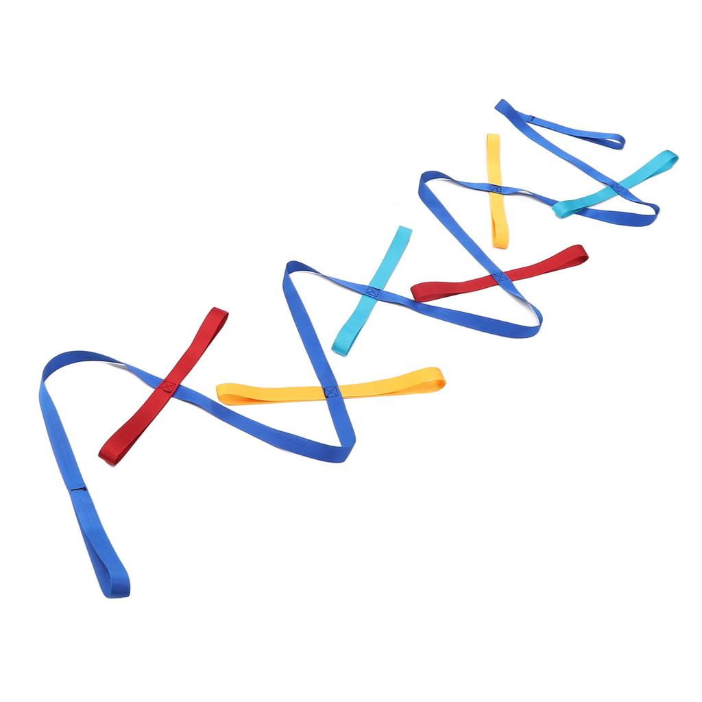 Walking Rope Webbing Material Attractive Colorful Enough Space Fixed Position Preschool Line Rope