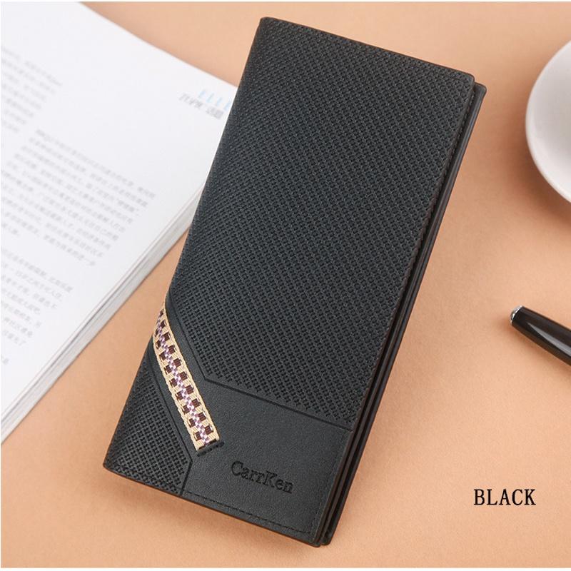 Premium Soft Pu Men's Leather Wallet With Bifold Design For Cash And Credit Card Storage