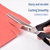 DIY Lace Edge Serrated Fabric Scissors for Sewing and Craft