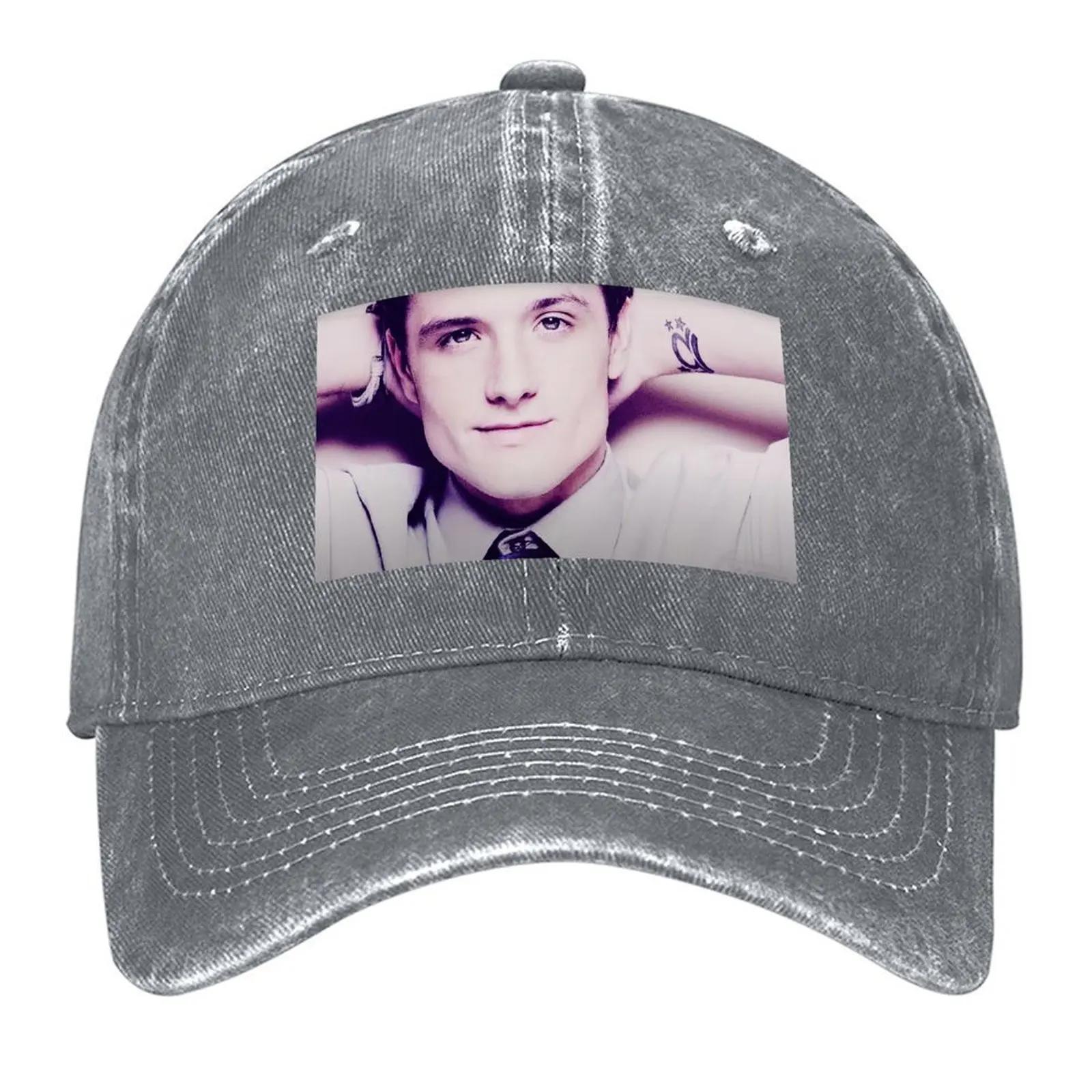 New Josh Hutcherson Whistle Meme Baseball Cap Fashion Beach New Hat Mountaineering Golf Wear GirlS Hats Unisexs