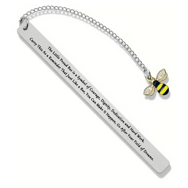 Personalizovaná nerezová záložka | Elegantní a gravírovatelný dárek pro čtenáře | Pro knihy a čtečky e-knih | Dárek ke Dni promocí