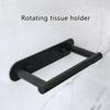 Stainless Steel Toilet Paper Holder No Drilling Tissue Roll Holder Wall Mounted Tissue Rack Bathroom Accessories