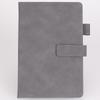 A5 Lambskin Business Notebook with Buckle & Custom Logo for Office Meetings