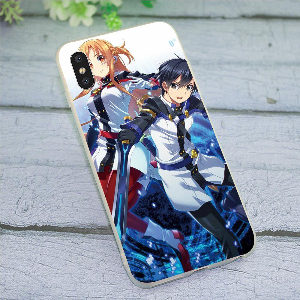 Buy Sao Anime Phone Case For Iphone 6 Cover 7 Xr X 8 Plus 5 6s 5s Se Xs Max At Affordable Prices Free Shipping Real Reviews With Photos Joom