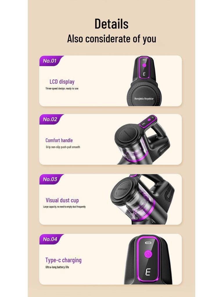 Cordless Handheld Vacuum & Mop All-in-One with Super Powerful Suction