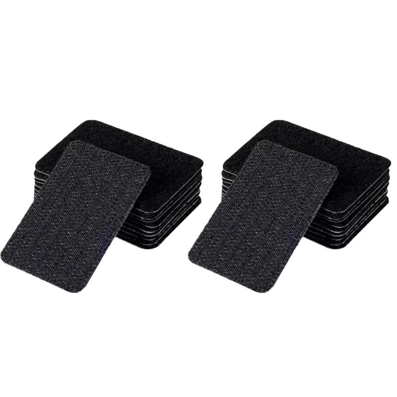 

5-10Pairs Strong Self Adhesive Hook Loop Fastener Tape 60mm Nylon Magic Sticker Disc Hook Adhesive Round Hook Loop with Glue Black(4*6CM)*10Pairs