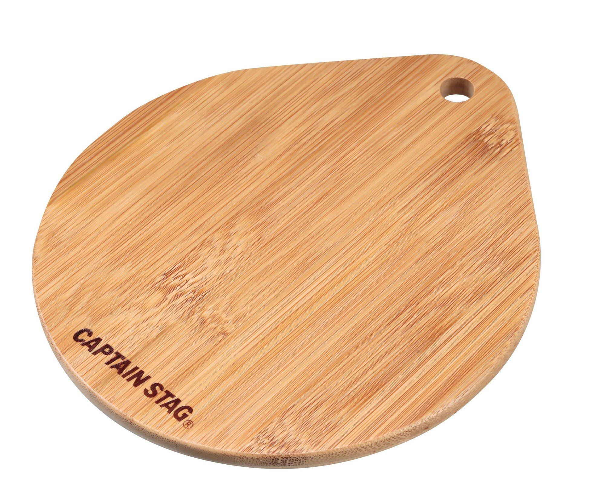 CAPTAIN STAG Glamping Kitchenware Skillet Bamboo Plate UG-3018