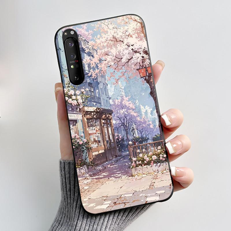 Etui Do Sony Xperia 1 II XQ-AT51 XQ-AT52 1 III XQ-BC62 XQ-BC72 XQ-BC52 Pokrowiec Luksusowy Uroczy Fajny Chłopcy Dziewczynki Miękki Silikonowy Pokrowiec