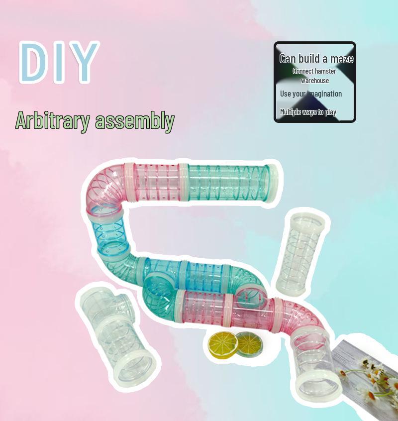 DIY Hamsterkäfig Labyrinth: Eichhörnchen, Ratte, Igel, Goldhamster Tunnelröhre