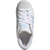 adidas Scarpe da Ginnastica per Bambini Superstar 2 J Cloud White Crystal Sky JR9864