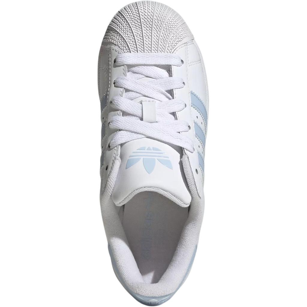 adidas Scarpe da Ginnastica per Bambini Superstar 2 J Cloud White Crystal Sky JR9864