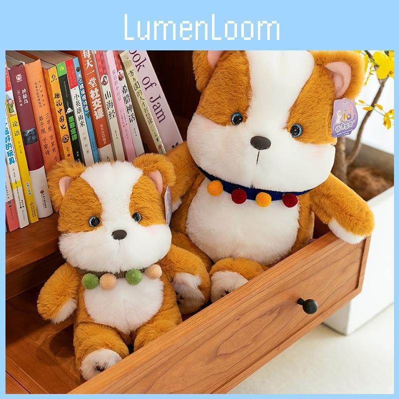 Corgi Cartoon Cute Dog Plush Toys Adorable Dolls Girls Children Gifts Birthdays