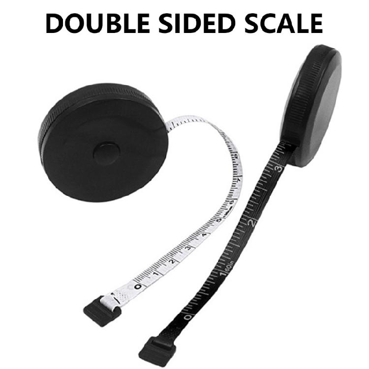 Body Measuring Tape Retractable Soft Double Scale Tape Tailor Ruler 150cm/60in Tape Measure Tape Meter Measuring Tape