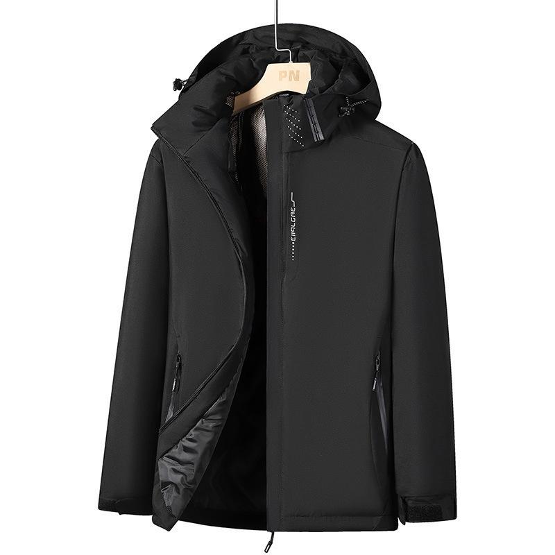 Cozy Up Graphene Jacket Men's Thickened Warm Cotton Jacket Windproof and Waterproof Outdoor Cotton Jacket