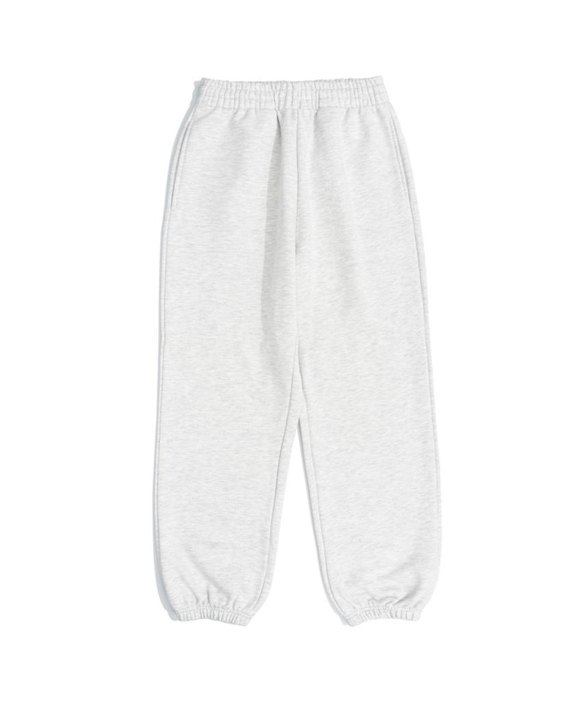 Leukeoseuteom The Essential Plain Jogger Sweatpants (Light Melange)