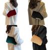 Women Casual Shoulder Bag Small Square Bag Chain Strap Crossbody Bags Simple Clutches Messengers Bags for Wedding Daily