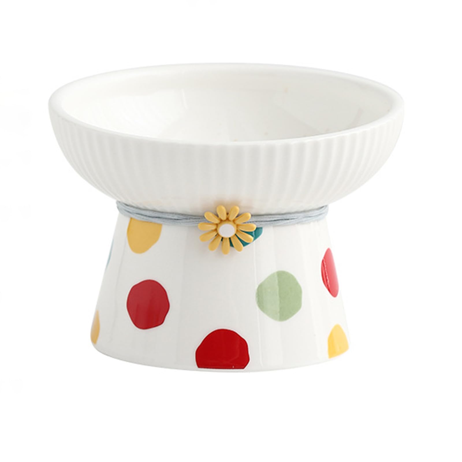 

DICOCO Cat Food Feeding Happy Dining Water Dog and Cat Easy to Dishwasher Safe Tableware, Bowl, Dish, Container, Cat, Drinking, Ceramic, Tableware,