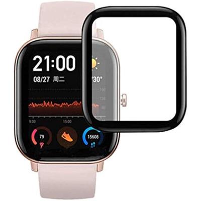 Careflection Premium Flexible Pmma Full Coverage Screen Protector Guard For Huawei Amazfit Gts Black(Not Tempered Glass)