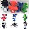 Adorable Pj Masks Plush Doll Toy Featuring Catboy Gekko Luna Girl Owlette And Romeo For Kids