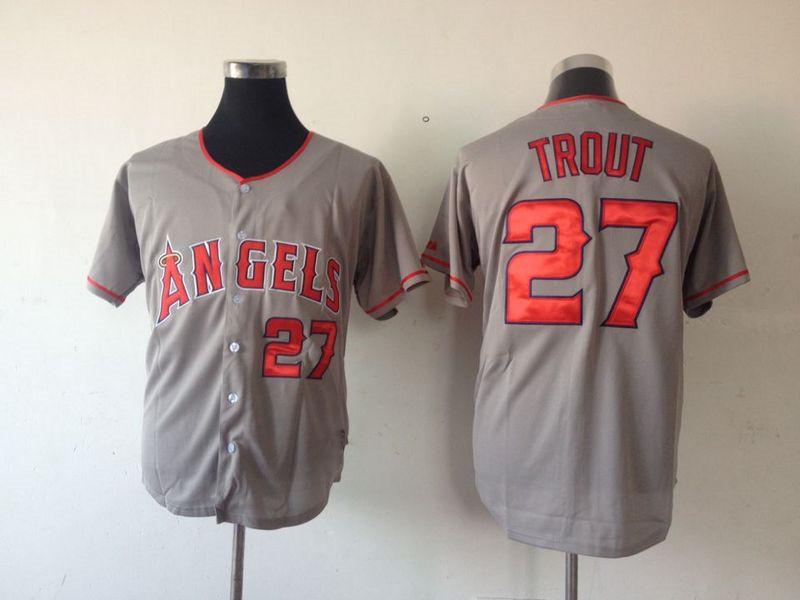 Los Angeles Angels Men's Elite Embroidered Baseball Jersey