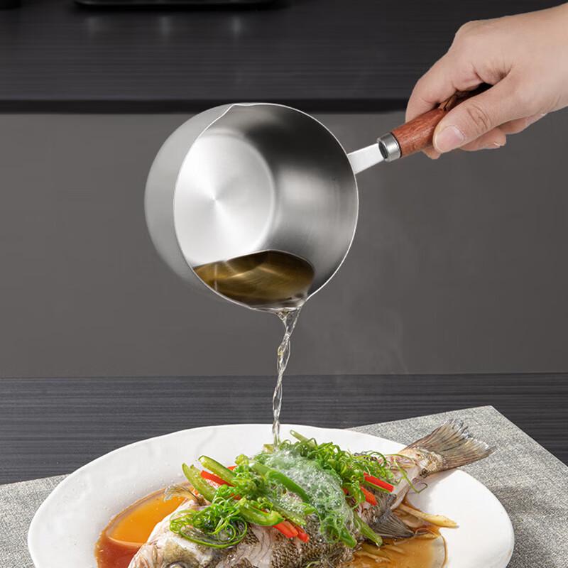 Kangbah 304 Stainless Steel 200ml Mini Saucepan