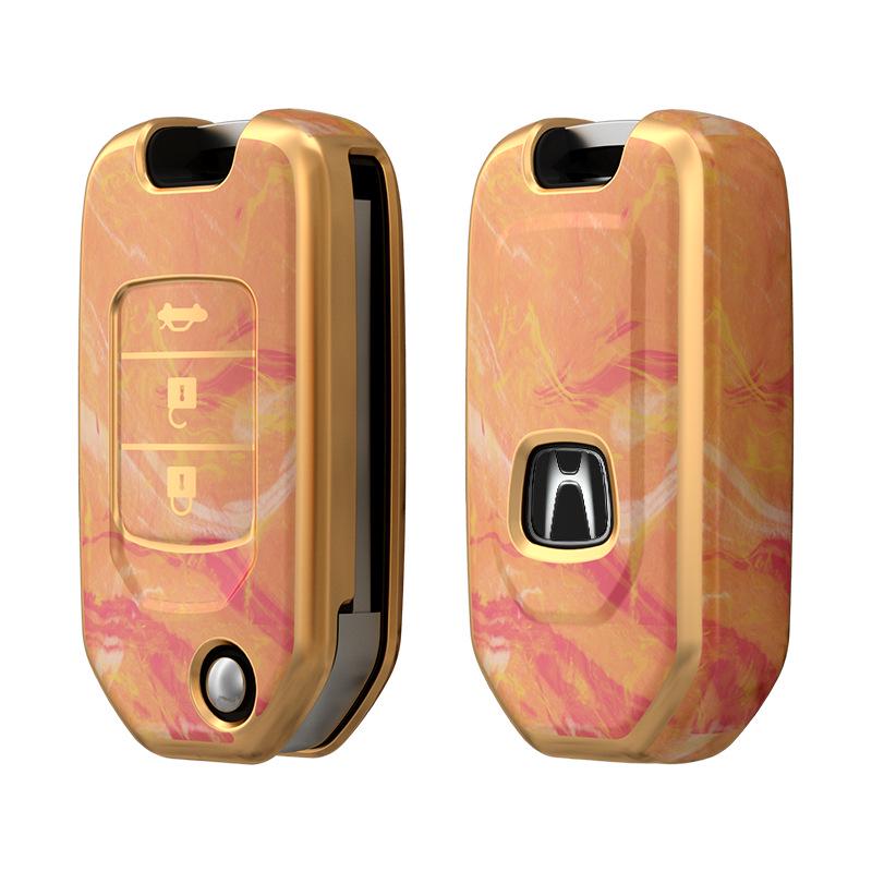 Honda Key Case for Accord, CR-V, XRV, Vezel, Breeze, Crosstour, Lingpai, Jade